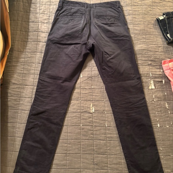 H&M Men's Dark Blue Chinos - Picture 4 of 5